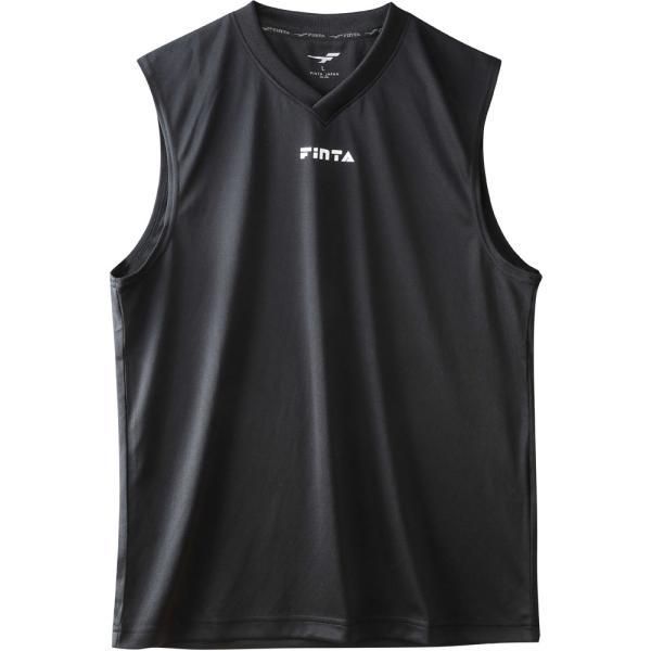 FINTA(フィンタ) サッカー・フットサル用 インナーシャツ(ブラック・サイズ：130cm) 返品...