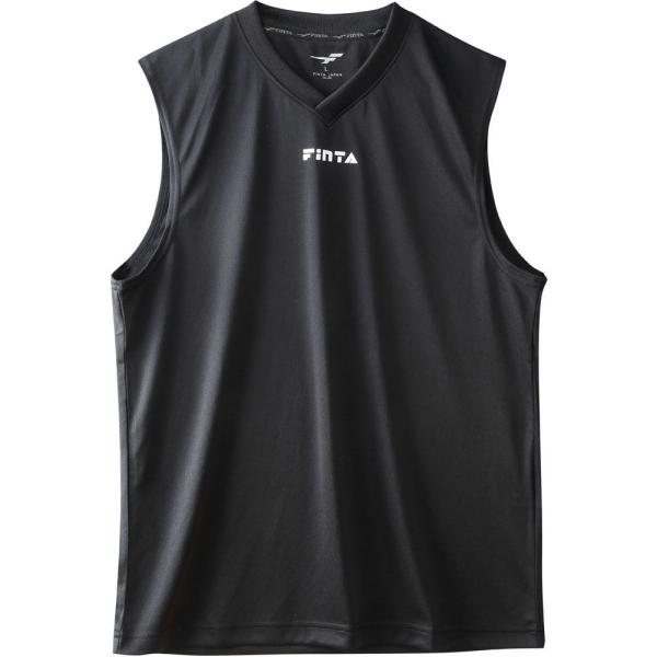 FINTA(フィンタ) サッカー・フットサル用 インナーシャツ(ブラック・サイズ：140cm) 返品...