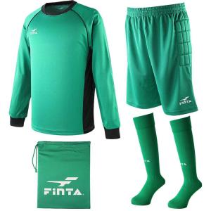 FINTA サッカー フットサル用 キーパー3点セット ジュニア用 NEWモデルジュニアキーパー FNT-FT5160-3100-130