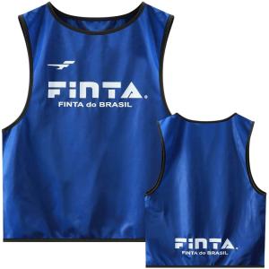 FINTA(フィンタ) サッカー・フットサル用 ビブス 1枚(ブルー・サイズ：JF) 返品種別A｜joshin