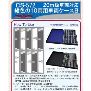 CASCO ケース CASCO YP-714 21m級対応16両用車両ケース （ブラック） : グリーン