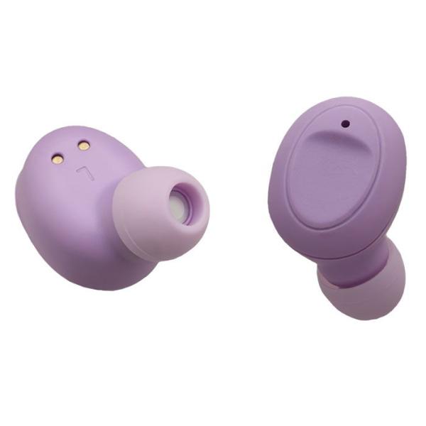 たのしいかいしゃ 完全ワイヤレス Bluetoothイヤホン(サンセットラベンダー) mare TA...