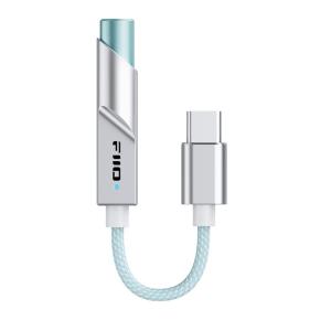 フィーオ USB DAC内蔵ヘッドホンアンプ(シルバー)(USB-C接続) FiiO FIO-KA11TC-S 返品種別A