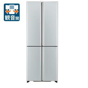 (標準設置 送料無料) アクア 420L 4ドア冷蔵庫(サテンシルバー) AQUA TZシリーズ AQR-TZ42K-S 返品種別A