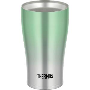 サーモス 真空断熱タンブラー 0.34L グリーンフェード THERMOS JDE-341C-G-FD 返品種別A