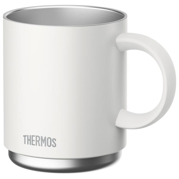サーモス 真空断熱マグカップ 0.45L ホワイト THERMOS JDS-450-WH 返品種別A
