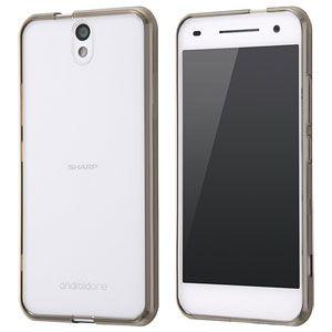 レイアウト Y!mobile Android One S1用 ハイブリッドケース (ブラック) RT-ANO2CC2/ B 返品種別A｜joshin