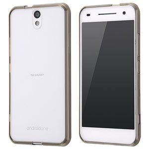 レイアウト Y!mobile Android One S1用 ハイブリッドケース (ブラック) RT...