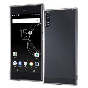 レイアウト Xperia XZs(SO-03J/ SOV35/ SoftBank)/ XZ(SO-01J/ SOV34/ SoftBank)用 ハイブリッドケース(クリア) RT-RXZSCC2/ C 返品種別A｜joshin