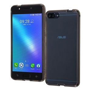 レイアウト ZenFone 4 Max (ZC520KL)用 ハイブリッドケース (ブラック) RT...