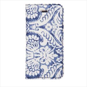 ZENUS iPhone SE/ 5/ 5s用 手帳型ケース Denim Paisley Diary...