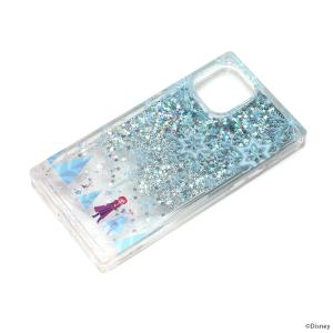 PGA iPhone 11 Pro用 グリッターケース「アナと雪の女王2」(ブルー) PG-DLQ19A01FRZ 返品種別A｜joshin