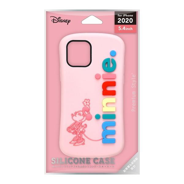 PGA iPhone 12 mini用 シリコンケース Premium Style(ミニーマウス) ...