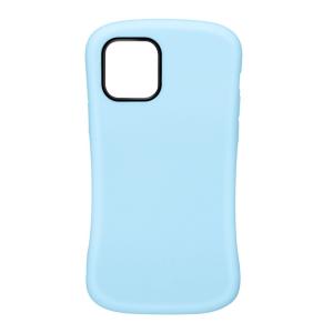 PGA iPhone 12/ 12 Pro用 シリコンタフケース Premium Style(スカイブルー) PG-20GSC07BL 返品種別A｜joshin