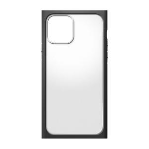 PGA iPhone 12 Pro Max 用 ガラスタフケース スクエア Premium Style(ブラック) PG-20HGT03BK 返品種別A｜joshin
