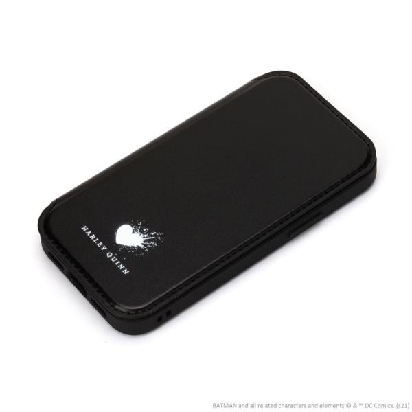 PGA iPhone 12/ 12 Pro用 ガラスフリップケース ハーレイ・クイン PG-WGF2...