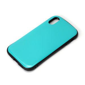 PGA iPhone XS/ X用 ハイブリッドタフケース(ブルー) PG-17XPT08BL 返品種別A｜joshin