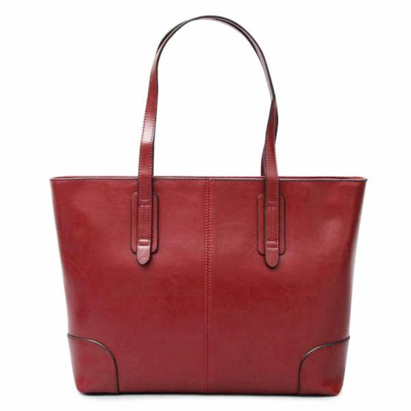 REGiSTA(レジスタ) REGiSTA Split Leather Tote Bag(RED) ...