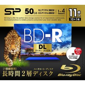 シリコンパワー 4倍速対応 BD-R 11枚パック50GB ホワイトプリンタブル SPBDRV50PWB11P 返品種別A｜Joshin web