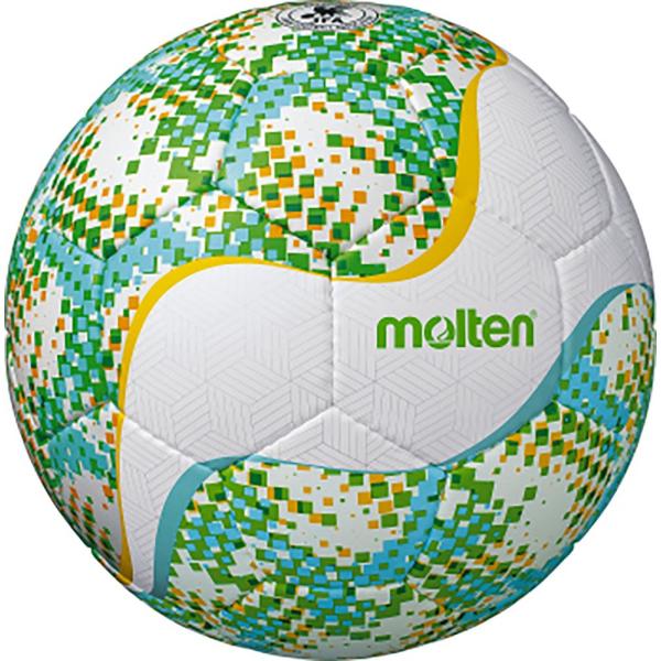 モルテン フットサルボール 4号球(人工皮革)(ホワイト×グリーン) 返品種別A