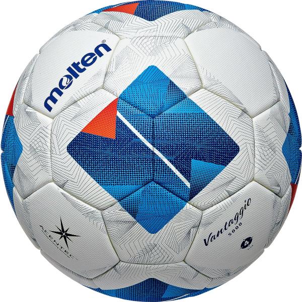 モルテン サッカーボール 4号球 ヴァンタッジオ5000キッズ(ホワイト×ブルー) 返品種別A