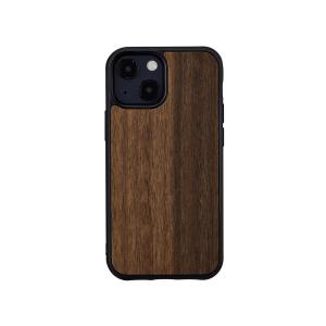 Man＆Wood iPhone 13 mini(5.4インチ)用 背面カバー型 天然木ケース(Koala) I21213I13MN 返品種別A