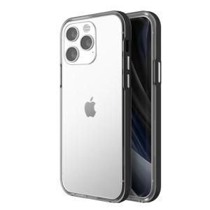 motomo iPhone 13 Pro(6.1インチ)用 背面カバー型 INO ACHROME SHIELDケース(マットブラック) MT21573I13PBK 返品種別A｜joshin