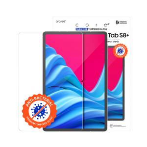araree Galaxy Tab S8+用 抗菌強化ガラスフィルム SUB CORE(クリア) AR23045GTS8 返品種別A