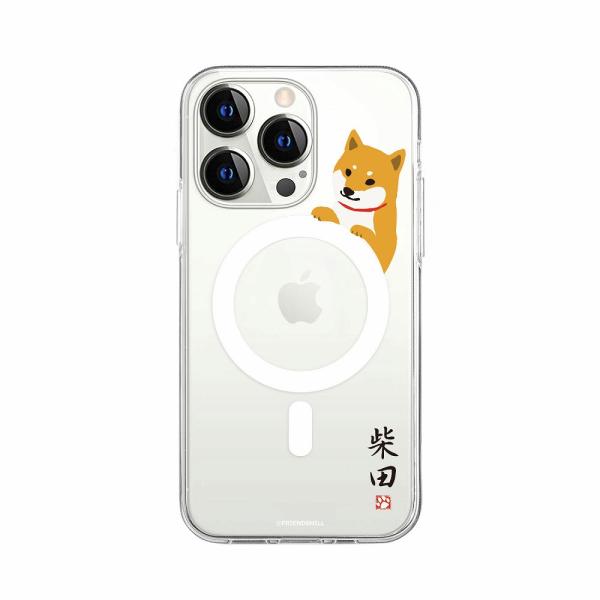 abbi [公式ライセンス品] iPhone 14 Pro Max用 しばたさんMagSafe対応ク...