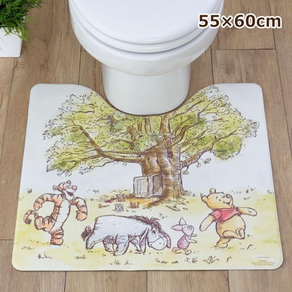 バード プー撥水トイレマット(55×60cm) Disney くまのプーさん SB-572-D 返品...