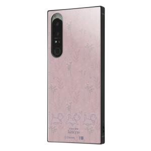 イングレム Xperia 1 IV(SO-51C/ SOG06/ Softbank)用 ディズニー ハイブリッドケース KAKU(子猫たち_ボタニカル) IQ-DXP1M4K3TB/ MA5 返品種別A｜joshin