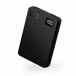 CIO SMARTCOBY SLIM 20W 超薄型 モバイルバッテリー Type-C×2 5000mAh(ブラック) CIO-MB20W2C-5000-BK 返品種別A｜joshin