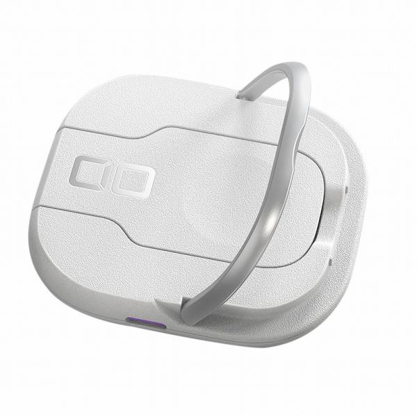 CIO NovaWave 3Way 15W ワイヤレス充電器 MagSafe スマホリング(ホワイト...