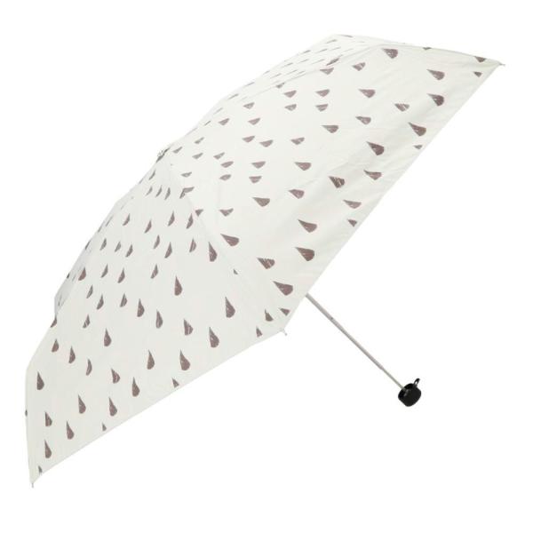 HYGGE(ヒュッゲ) 晴雨兼用 5段マイクロ傘(27574.ティピーオフホワイト・50cm) BF...
