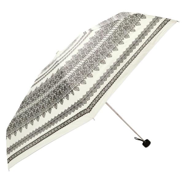 HYGGE(ヒュッゲ) 晴雨兼用 5段マイクロ傘(27575.レースオフホワイト・50cm) BF0...