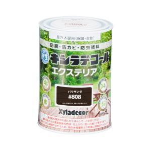 キシラデコール 水性キシラデコール エクステリア 0.4L(パリサンダ) Xyladecor屋外木部用 防腐・防カビ・防虫塗料 00047670200000 返品種別B｜joshin