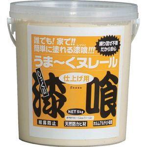 日本プラスター うま〜くヌレール 5kg 白色 建築・内装用壁材 うまーくヌレール 12UN01 返品種別B