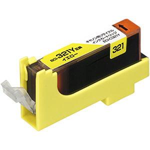 エコリカ キヤノン用リサイクルインク BCI-321Y対応 ECI-C321Y