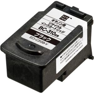 エコリカ ECI-C310B-V ブラック キヤノン BC-310