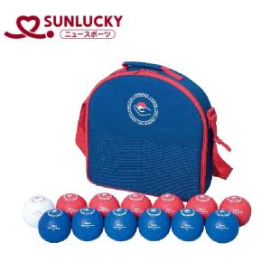 ボッチャ ボール セット 直径86mm 重量275g 公式規格 ミディアム : ゼ