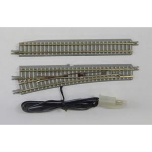 六半 (Z) R055 PCトラック ポイントレール110mm 左分岐 110mmカットレール