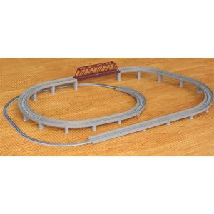 ロクハン Zゲージ R062 レールセットC 複線オーバルセット : ひなたん