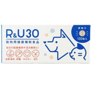 R&U30 動物用健康補助食品 100粒入り 2箱セット 犬猫用 R＆U30 ( 100粒 ) : 爽快ドラッグ - 通販 - Yahoo