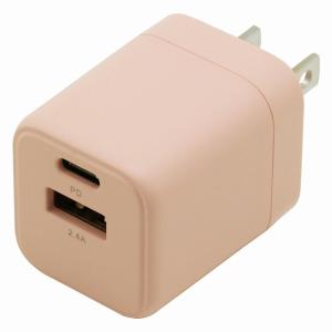 インプリンク AC充電器 PD20W対応 Type-C×1ポート/ USB-A×1ポート MELIA IMAC1CUPD20PK