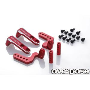 アルミバッテリープレートセット Type-2(For GALM/GALM ver.2/レッド