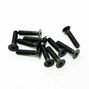 TOPLINE M3六角皿ビス ブラック 14mmラジコンパーツ