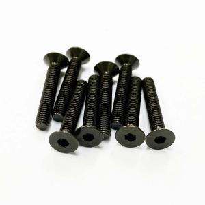 TOPLINE M3六角皿ビス ブラック 18mmラジコンパーツ 返品種別B