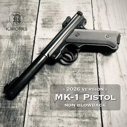 KJ Works 固定スライドガスガン MK-1 ピストル 固定ガスガン(2026アップデート仕様)...