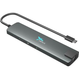 イミディア Type-C接続対応 マルチハブアダプタ IMMEDIA IMD-ULC360 返品種別A