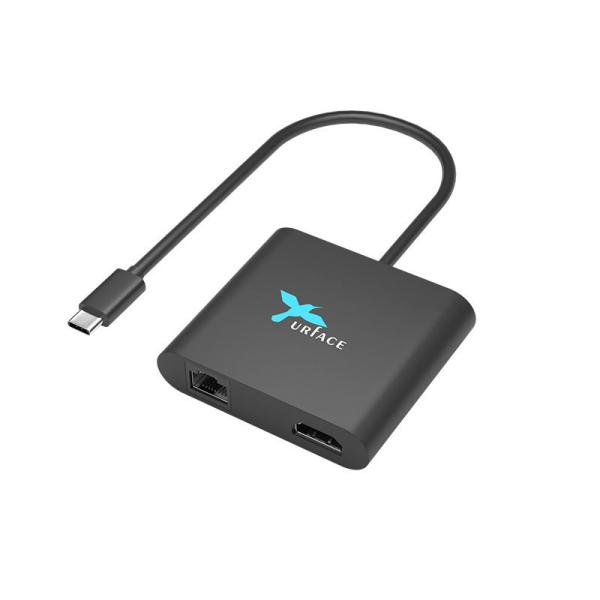 イミディア Type-C to HDMI＆LAN＆USB3.0搭載 変換アダプタ With PD I...